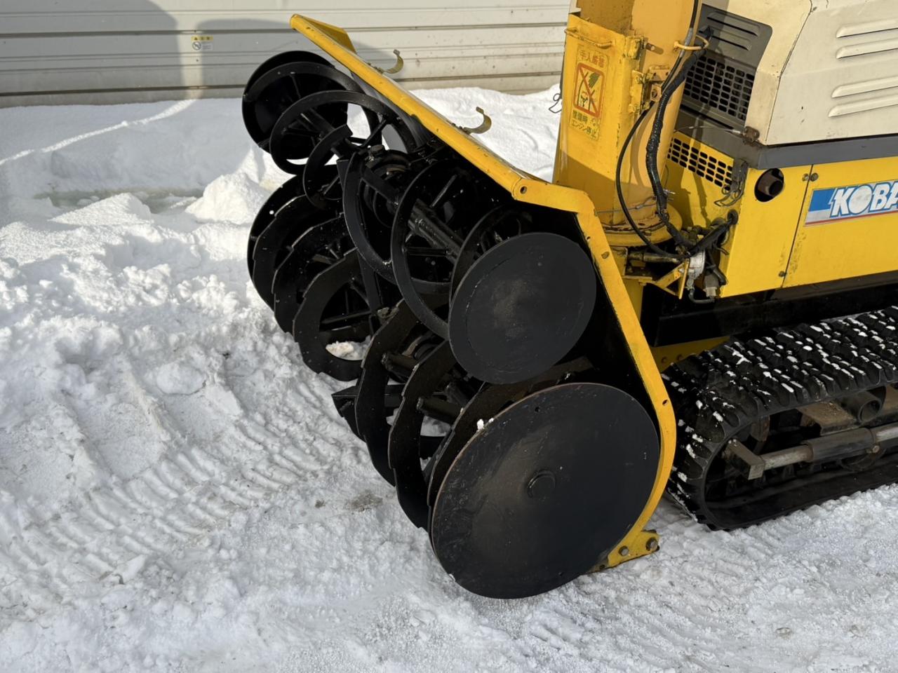 除雪機 コバシ ST16-2 16馬力中型ディーゼル エンジン始動良好｜除雪だ