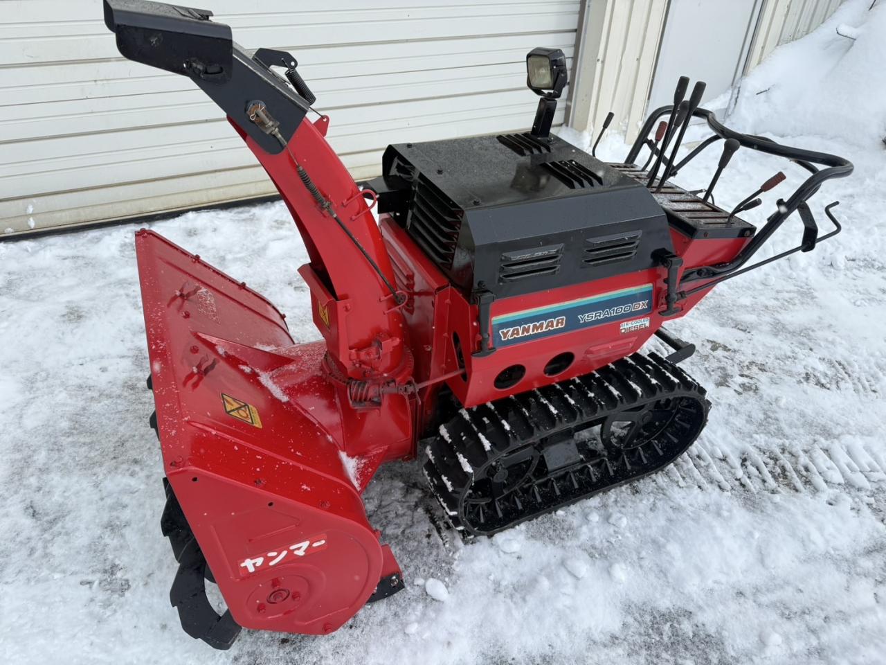 除雪機 ヤンマー YSRA100DX ディーゼル10馬力 家庭用ハイパワー｜除雪
