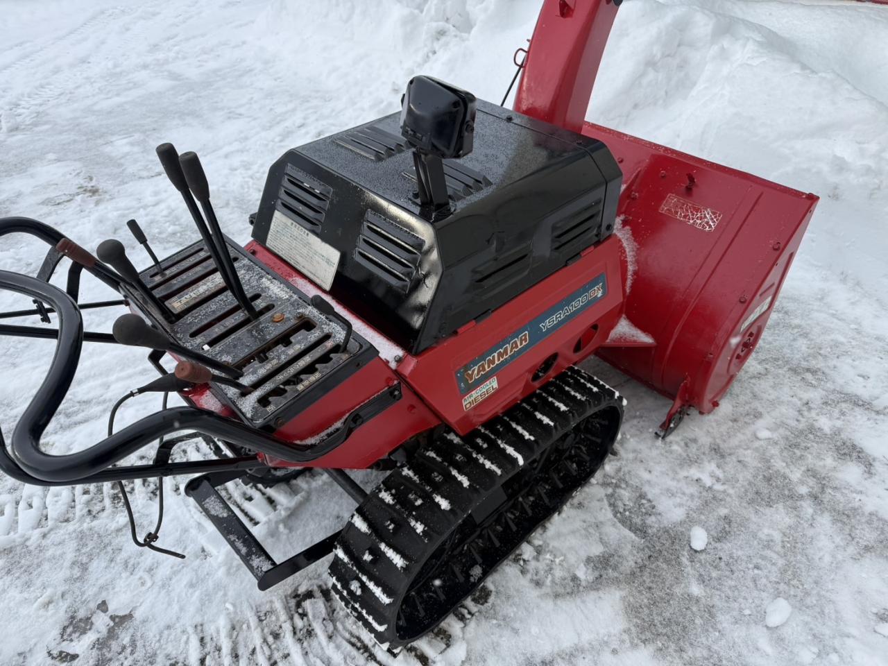 除雪機 ヤンマー YSRA100DX ディーゼル10馬力 家庭用ハイパワー｜除雪