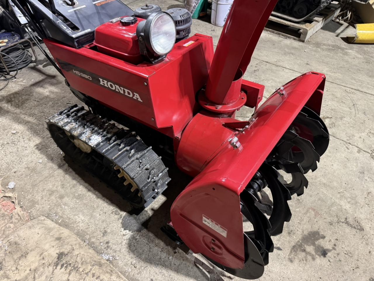 除雪機 ホンダ HS980 家庭用9馬力ガソリン エンジン始動良好｜除雪だよ