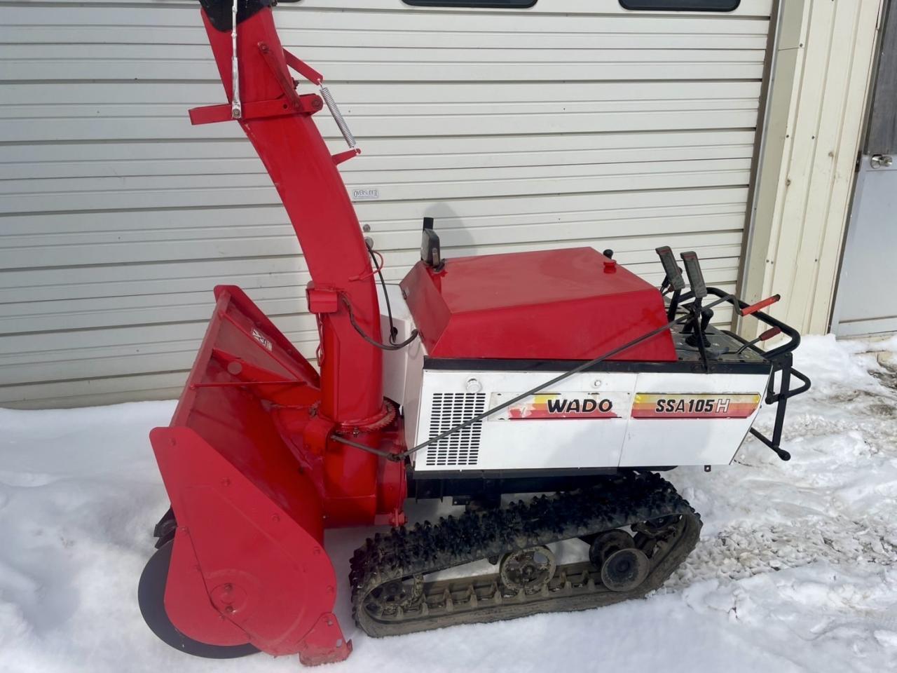 兵庫県発 ディーゼル エンジン 除雪機 スノースロワー 11-17HD 始動 