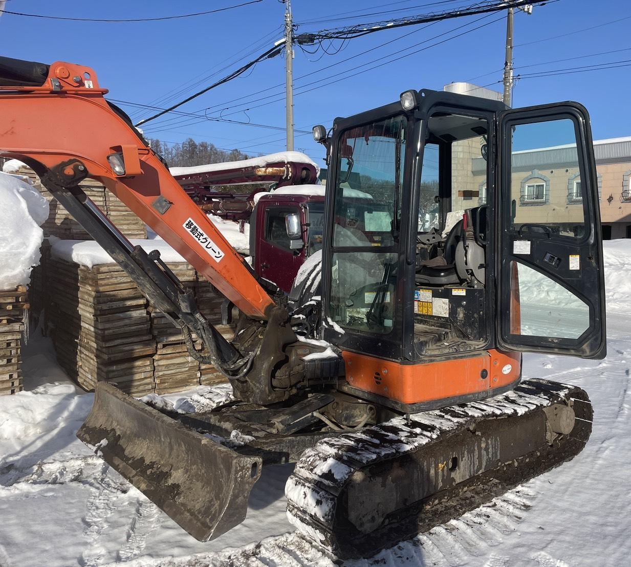 バックホー ZX40U-5B　配管付　エ...