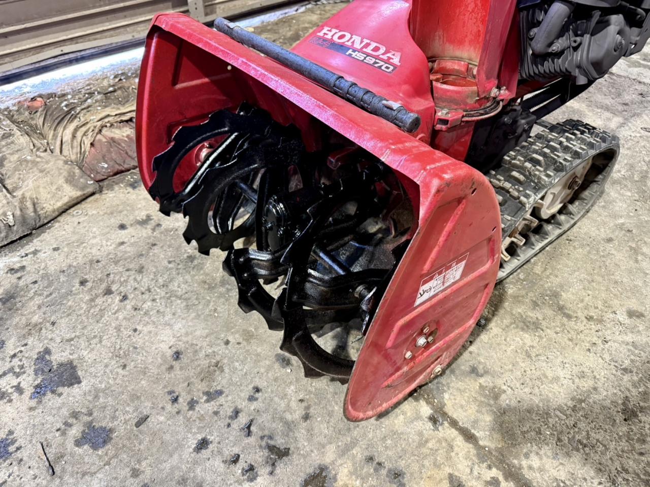 除雪機 即納！軽整備済！ホンダ HS970 9馬力 家庭用除雪機 オーガ 
