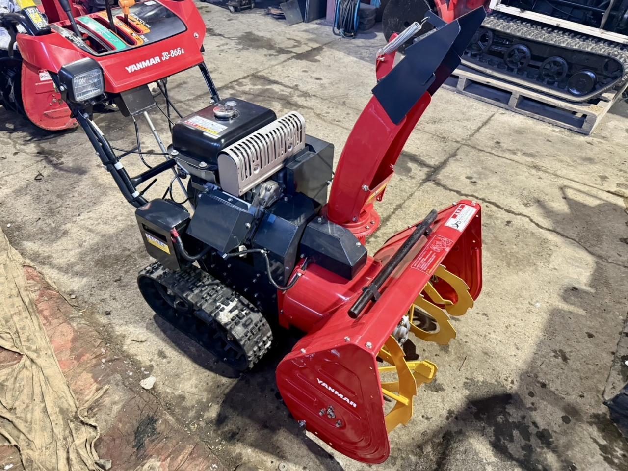 除雪機 超極上！軽整備済即納！ヤンマー JS-865C 8馬力 家庭用除雪機