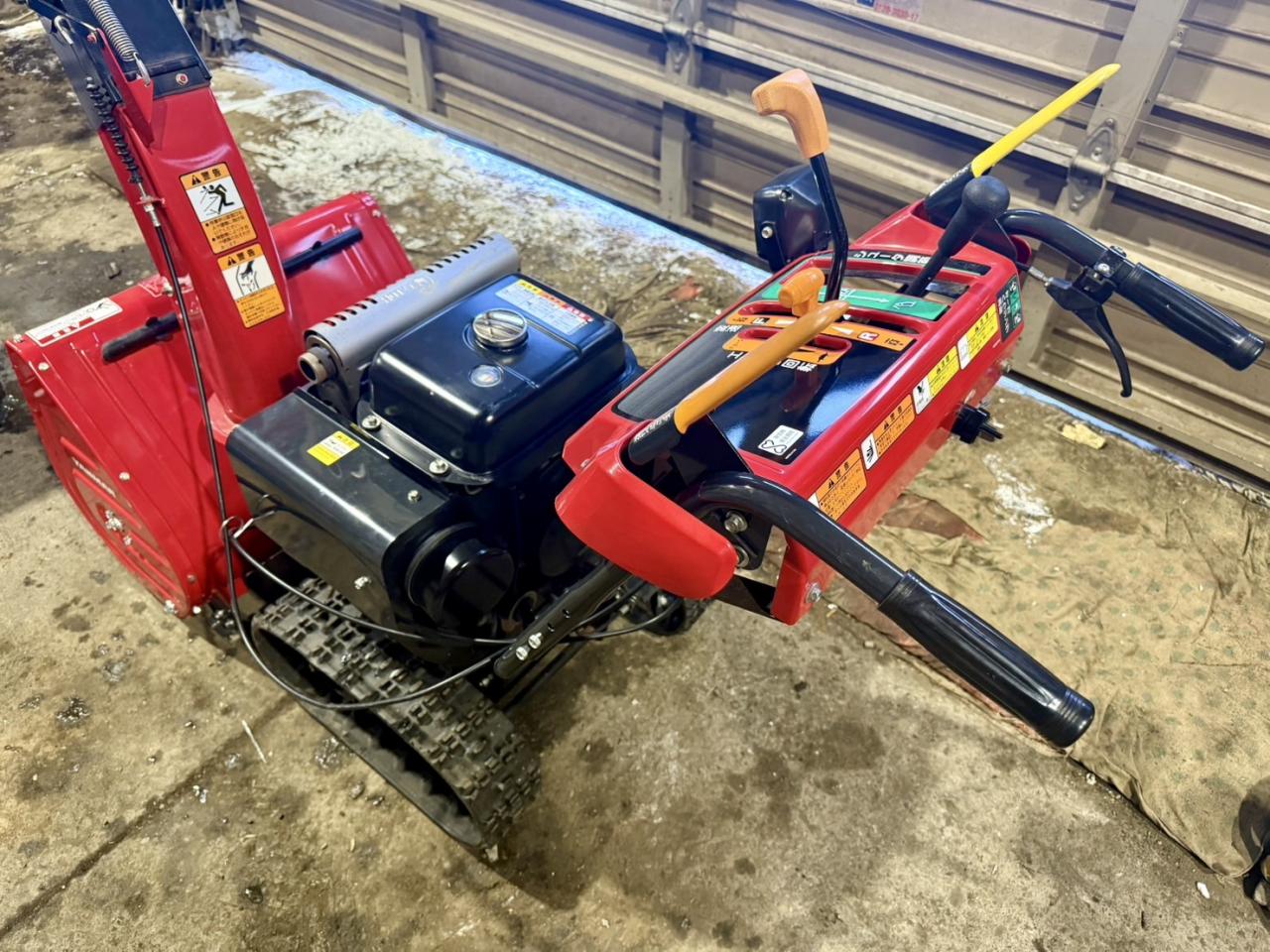 除雪機 超極上！軽整備済即納！ヤンマー JS-865C 8馬力 家庭用除雪機