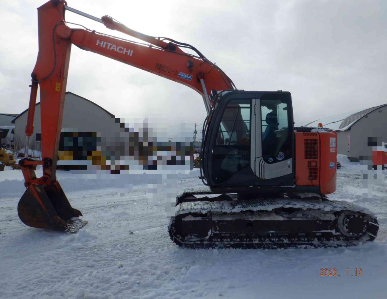 バックホー ZX135US-3　恵庭ヤード