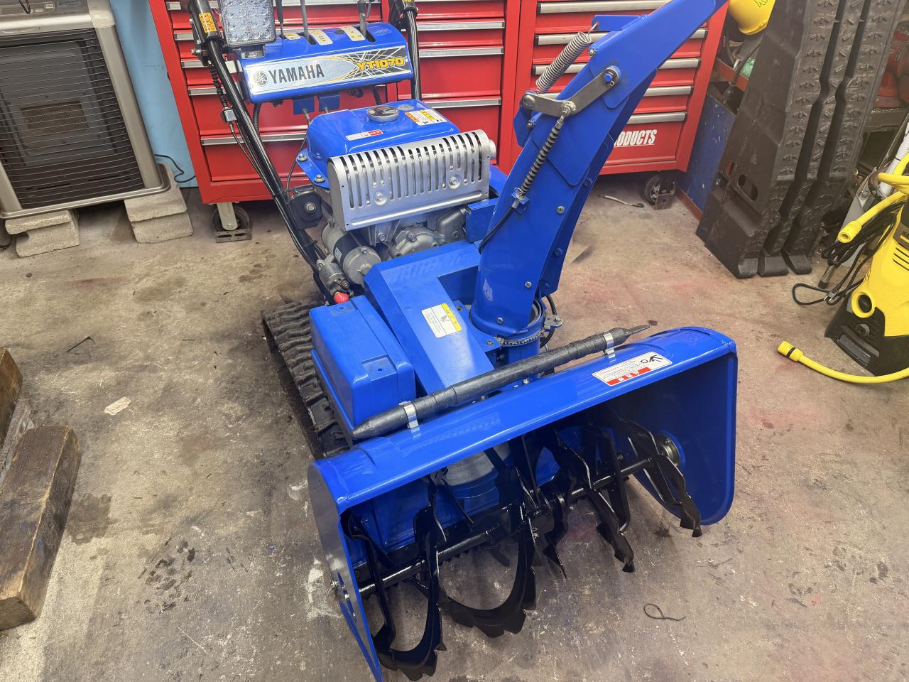 除雪機 ヤマハ除雪機Yt1070LED作業灯