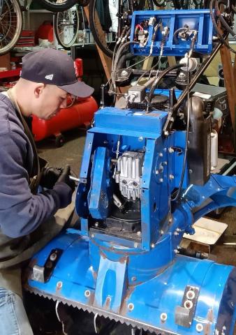 除雪機 除雪機点検・整備