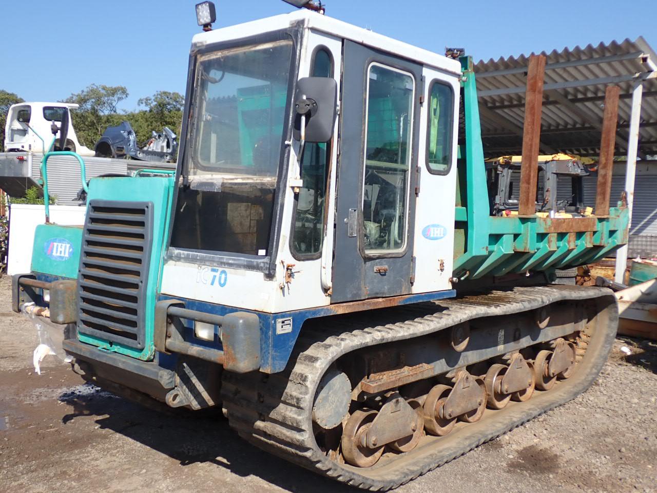 キャリアダンプ ゴムキャタ新品交換予定　...