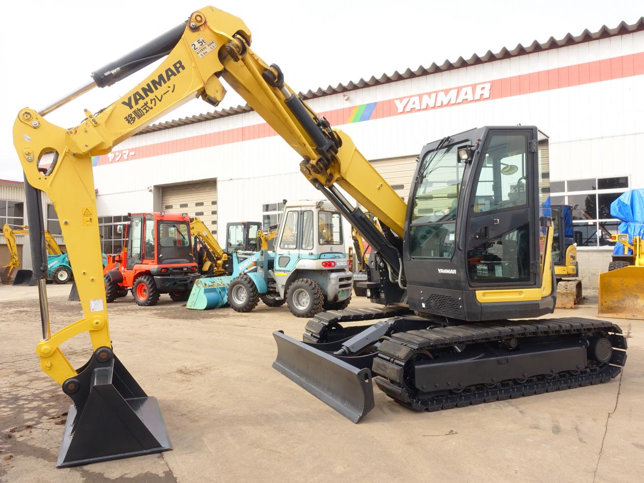 バックホーヤンマー　B7-6　バケット容量0.28m3&nbsp;ヤンマー　B7-6　バケット容量0.28m3