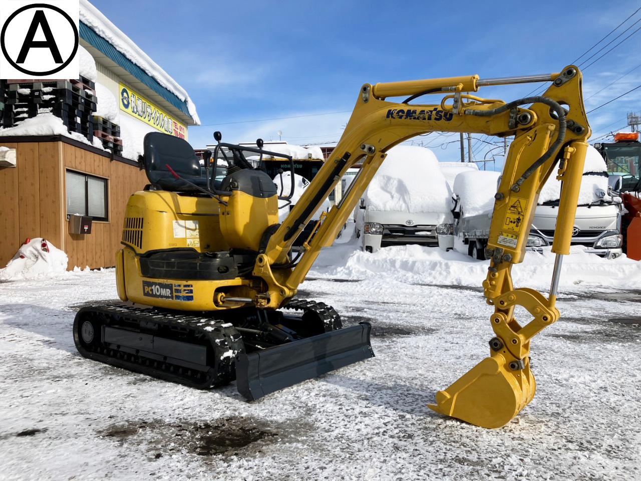 バックホー コマツ　中古　PC10MR-...