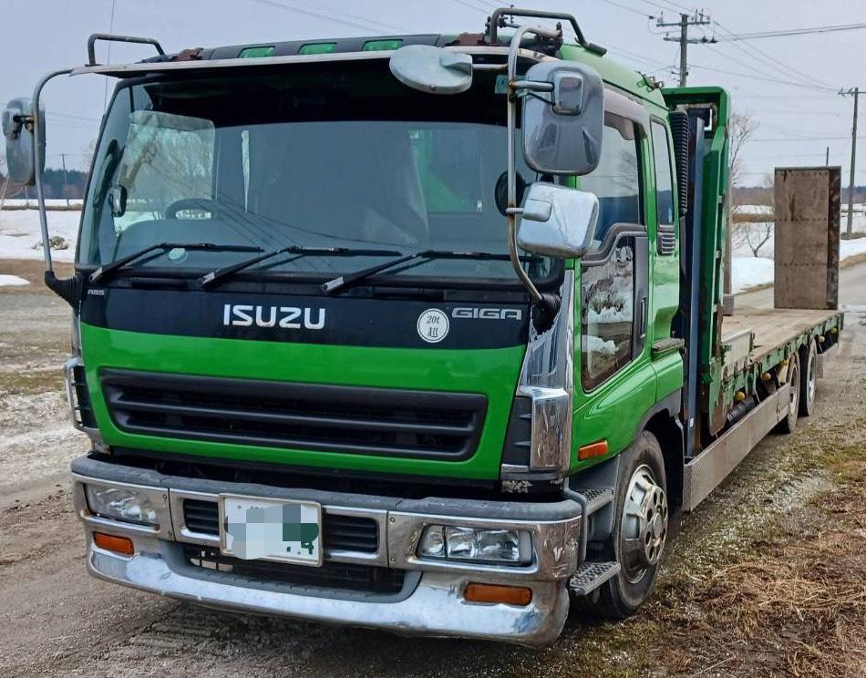 ギガ セルフローダー　恵庭ヤード