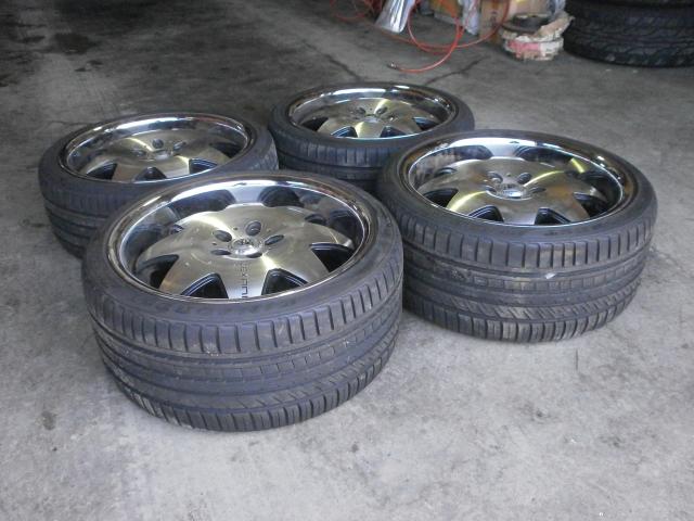 20×8.5J　10JJ 5H/112  ベンツ　アウディ　LEXAｎI２０インチ　タイヤセット