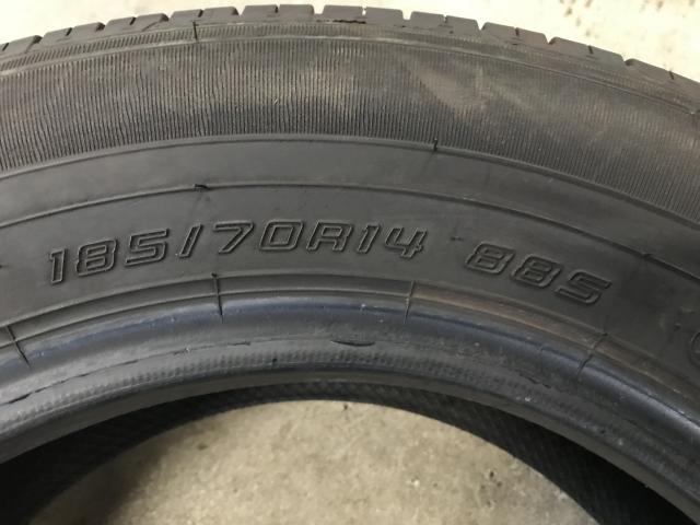 札幌のDUNLOP 185/70R14の中古