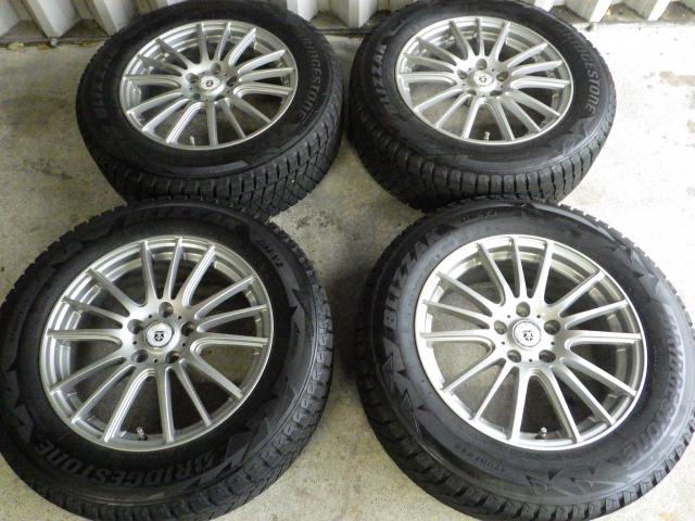 札幌のエクストレイル他 WEDS１７ｘ７J ET48 ブリヂストン ブリザック
