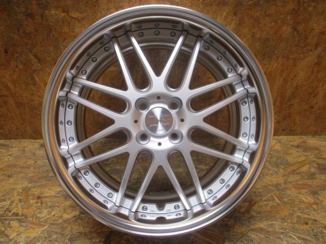 WORK　リザルタード　メッシュ　17×9J（+40）4H-100　新品展示品　マットシルバー　Aディスク