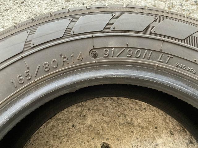 YOKOHAMA 165/80R1491/90N LT 4本