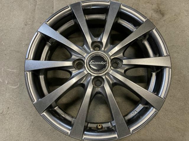 格安2023】 ヤフオク! - 中古 ホイール 14×4.5J/アルミ/4穴/4ホン/100