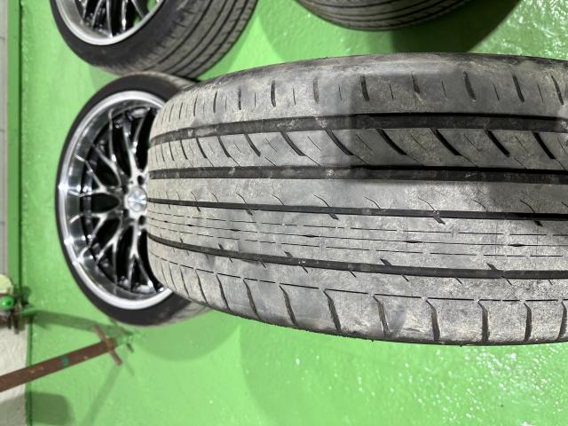 札幌の21×9jJ 5H/114.3 ＋38 21インチ 245/35-21 ロクサーニ