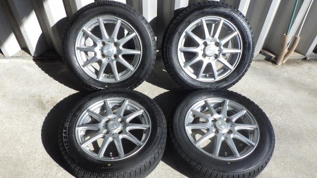 軽自動車用スタッドレスタイヤ(アルミホイール付)セット