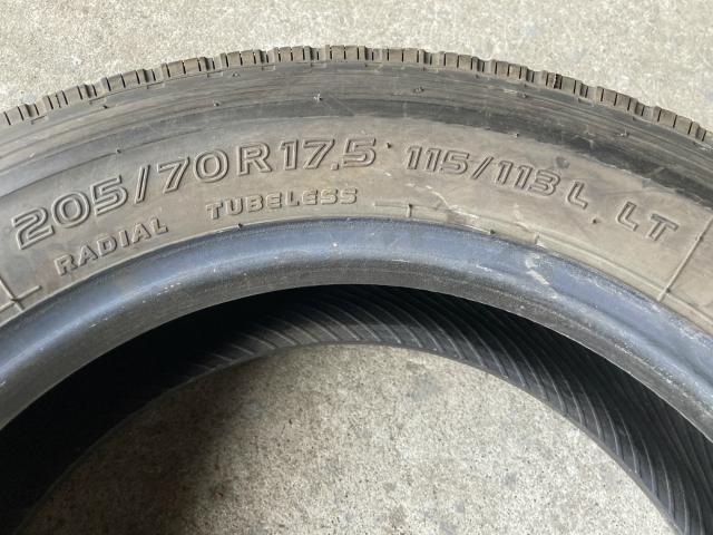 TOYO DELVEX M134 205/70R17.5 115/113L LT 6本