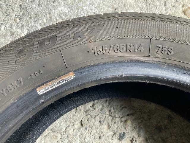 TOYO SD-k7 155/65R14 4本
