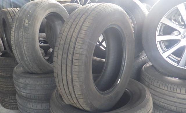 DUNLOP 215/65R16 24年製 夏タイヤ くし 