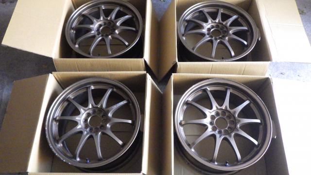 鍛造！軽量！RAYS ボルクレーシングCE28 17×7.5J 5H/100 50 
