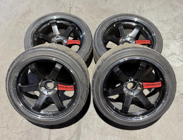 18×10.5JJ 5H/114.3 +22 RAYS VOLKRACING TE37SL 