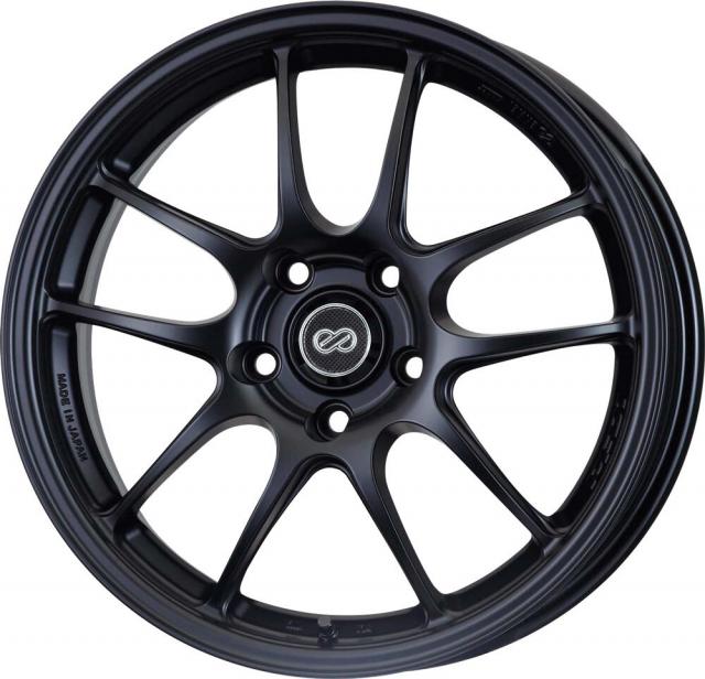 ２本　エンケイ　PF01 18×10.5J（+15）5H-114.3　マットブラック　新品展示品
