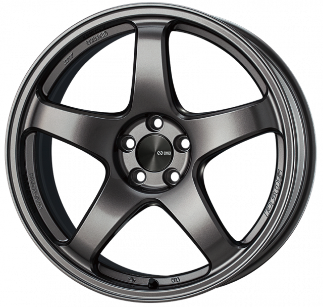 2本セット　エンケイ　PF05　18×9.5J（0）5H-114.3　ダークシルバー　Rear Face　新品展示品
