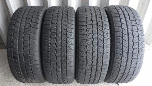 ダンロップ ウインターMAXX WM02 225/50R17 94Q 中古４本セット 061209