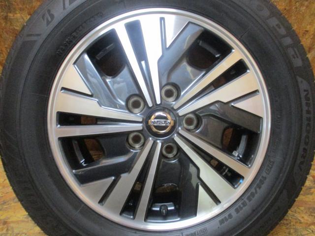 日産純正　C27　セレナ　E-POWER　15×5.5J（+45）5H-114.3/　195/65R15（ブリヂストン　エコピア　NH200RV）