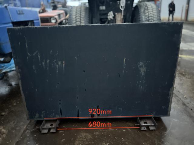 中古差し込みバケット 2t クラス/ サヤバケット / 差込部：幅約120mm×高約45?