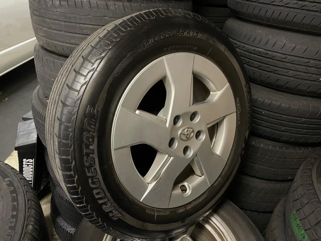 195-65Ｒ15、夏タイヤトヨタ純正AW4本セット