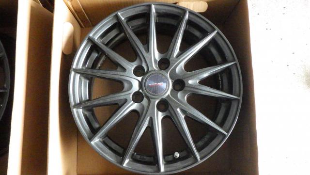 16×6.5J 5H/114.3 53 WEDS VELVA SPORT 16×6.5J　ET+53 114.3-5h ４本セット 070206