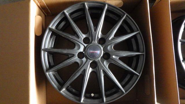 16×6.5J 5H/114.3 53 WEDS VELVA SPORT 16×6.5J　ET+53 114.3-5h ４本セット 070206