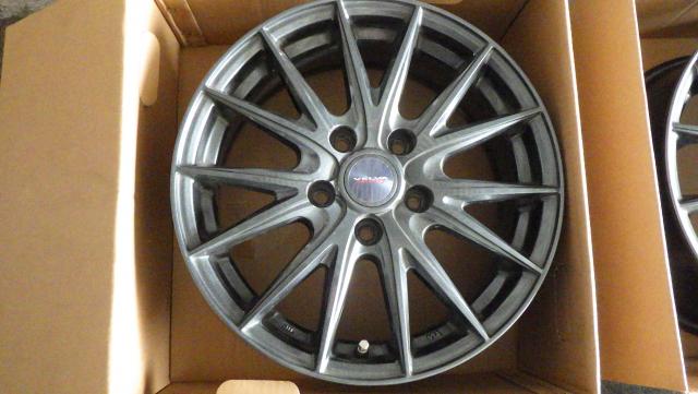 16×6.5J 5H/114.3 53 WEDS VELVA SPORT 16×6.5J　ET+53 114.3-5h ４本セット 070206