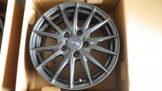 16×6.5J 5H/114.3 53 WEDS VELVA SPORT 16×6.5J　ET+53 114.3-5h ４本セット 070206