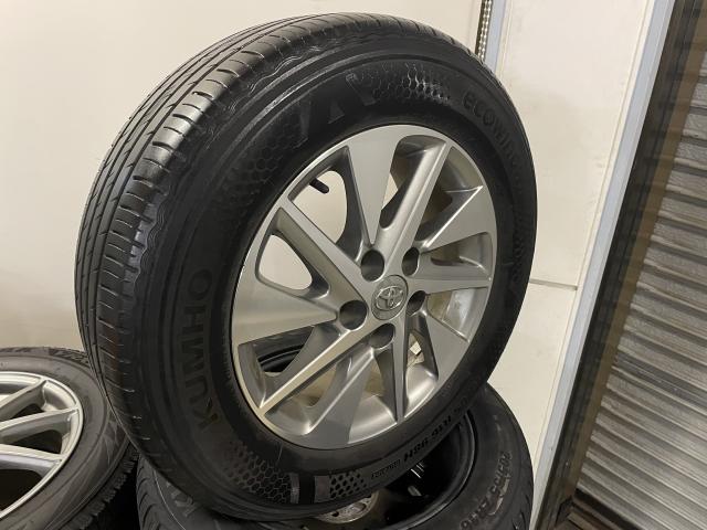 215-65R16、夏タイヤトヨタ純正AW4本セット
