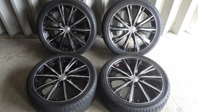WEDS LEONIS WX 18x7J 114.3-5H ET47 225/40R18 ４本セット
