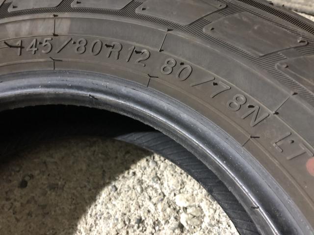 YOKOHAMA BluEarth 145/80R12 80/78N LT 4本