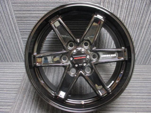 ウェッズ　キーラー　タクティクス（グロスブラック）18×7.5J（+55）6H-139.7　美品　300ランクル
