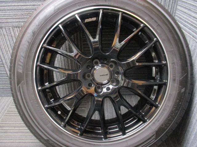 レイズ　ホムラ　2×9　19×7.5J（+48）5H-108/　235/55R19（ヨコハマ　ブルーアースXT AE61）ボルボ　XC60