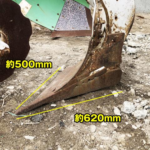 ★★ スガノ 中古プラウ（3連） ★★　全長 約2500mm / 高さ　約1190mm / 横幅：約1600mm 