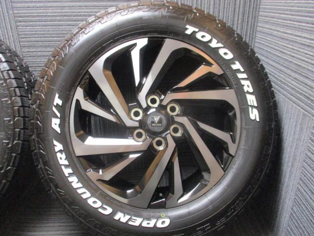 トヨタ純正　モデリスタ　MODELLISTA WingDancerXXⅢ　20×7.5J（+60）6H-139.7/　265/60R20 （トーヨー　オープンカントリーA/TⅢ）美品　タイヤバリ山　タイヤ2024年製造