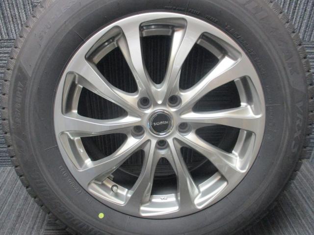 ブリヂストン　バルミナ　17×7J（+38）5H-114.3/　225/65R17（ブリヂストン　VRX3）バリ山　2023年製造