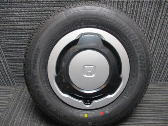 ホンダ純正　N-VAN　12×4J（+40）4H-100/　145/80R12　80/78N（ヨコハマ　スーパーVAN　356）新車外し　タイヤ2024年製造