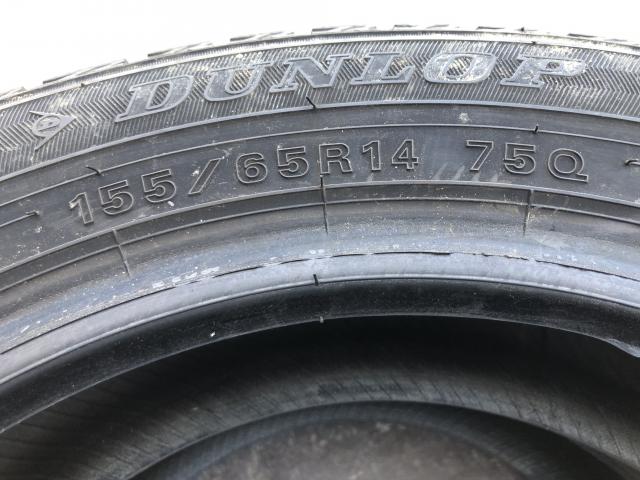 DUNLOP WM02 155/65R14 4本
