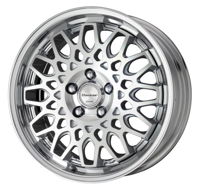 WORK　Seeker CX　シーカー　17×7J（+42）4H-100　Aディスク　MSP　カットクリア　新品展示品